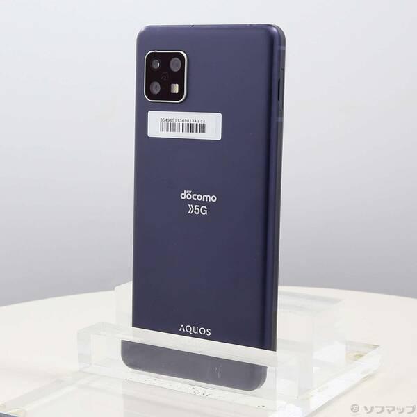 〔中古〕SHARP(シャープ) AQUOS sense5G 64GB ニュアンスブラック SH-53...