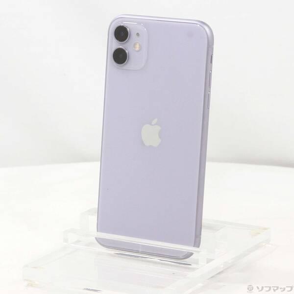 〔中古〕Apple(アップル) iPhone11 64GB パープル MWLX2J／A SIMフリー...