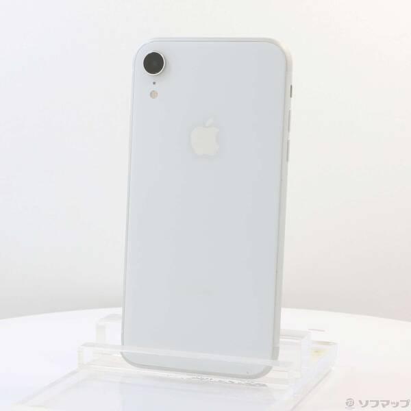 〔中古〕Apple(アップル) iPhoneXR 64GB ホワイト MT032J／A SIMフリー...