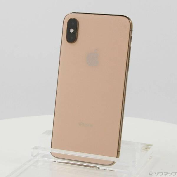 〔中古〕Apple(アップル) iPhoneXS 256GB ゴールド MTE22J／A SIMフリ...