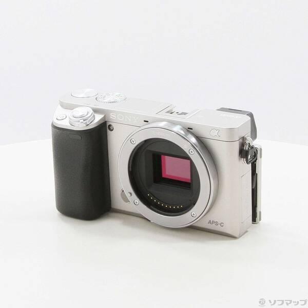 〔中古〕SONY(ソニー) α6000 ボディ シルバー ILCE-6000〔198-ud〕