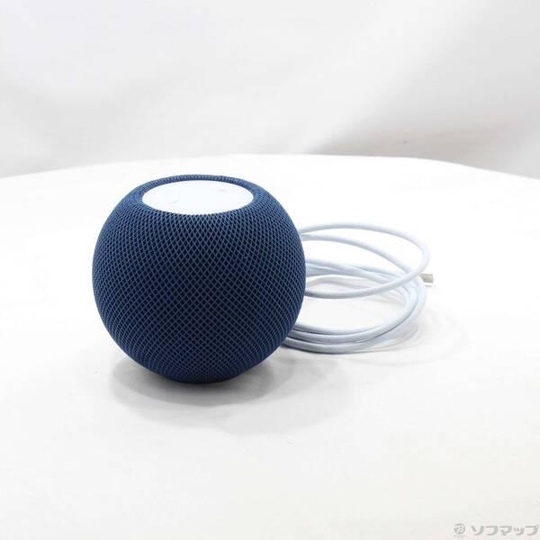 〔中古〕Apple(アップル) HomePod mini ブルー MJ2C3J／A〔377-ud〕