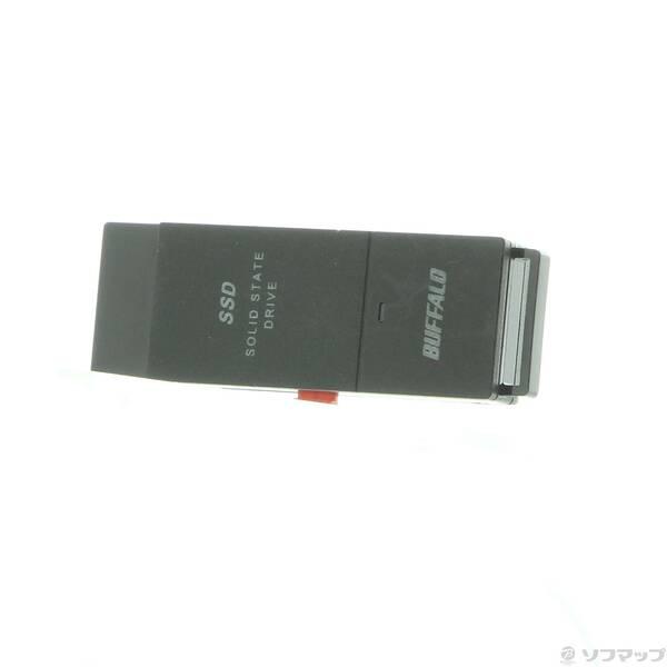 〔中古〕BUFFALO(バッファロー） SSD-SCT1.0U3-BA ブラック〔344-ud〕