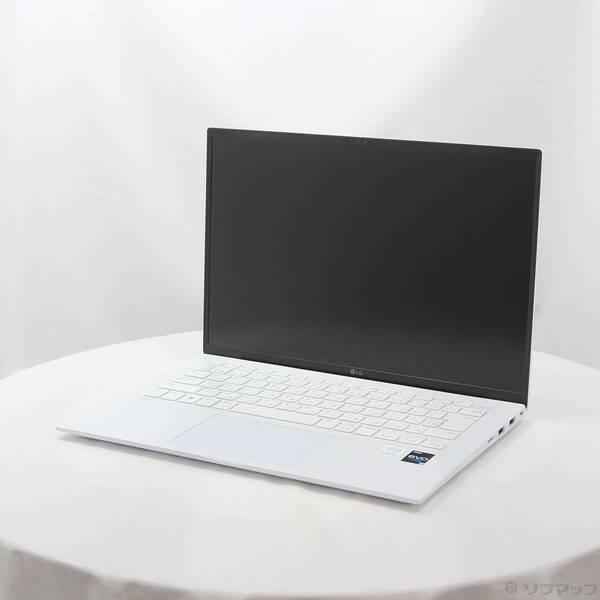 〔中古〕LG(エルジー) 〔展示品〕 LG gram 14 14Z90Q-KR54J1 スノーホワイ...