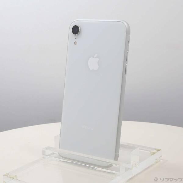 〔中古〕Apple(アップル) iPhoneXR 64GB ホワイト MT032J／A SIMフリー...
