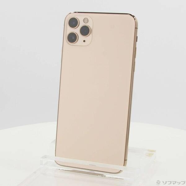 〔中古〕Apple(アップル) iPhone11 Pro Max 64GB ゴールド MWHG2J／...