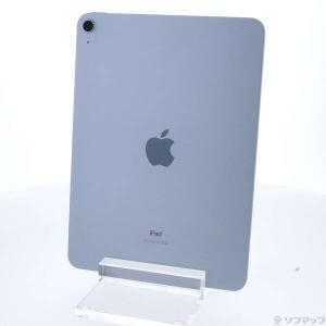 〔中古〕Apple(アップル) iPad Air 第4世代 256GB スカイブルー MYFY2J／A Wi-Fi〔377-ud〕