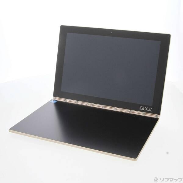 〔中古〕Lenovo(レノボジャパン) YOGA BOOK 64GB シャンパンゴールド YB1-X...