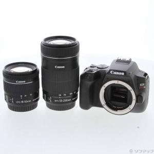 〔中古〕Canon(キヤノン) EOS Kiss X10 ダブルズームキット ブラック〔251-ud〕｜u-sofmap