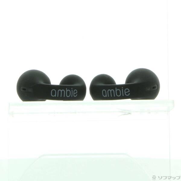 〔中古〕ambie(アンビー) sound earcuffs AM-TW01／BC ブラック〔349...