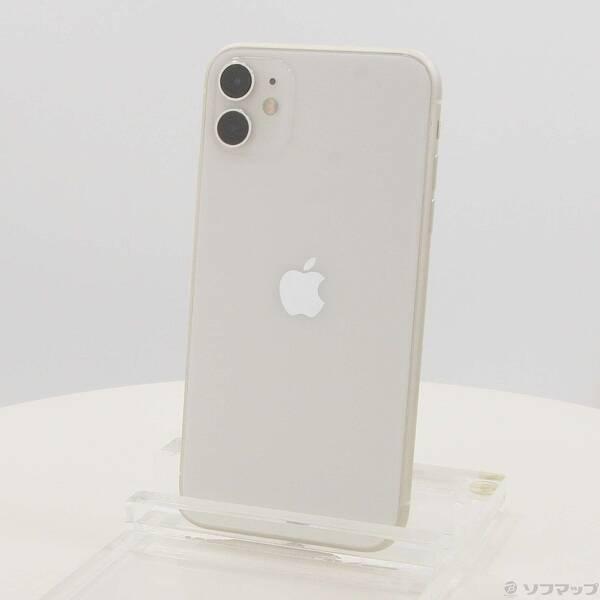 〔中古〕Apple(アップル) iPhone11 64GB ホワイト MWLU2J／A SIMフリー...