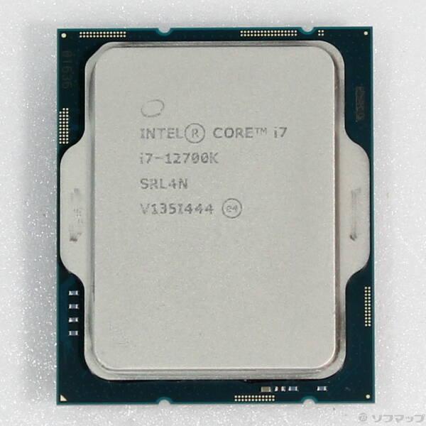 〔中古〕intel(インテル) Core i7 12700K 〔3.6GHz／LGA 1700〕〔2...