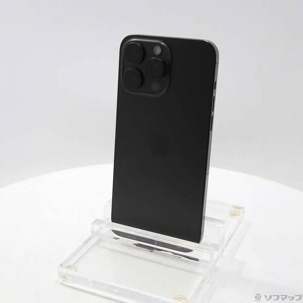 〔中古〕Apple(アップル) iPhone15 Pro Max 1TB ブラックチタニウム MU6...