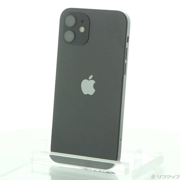 〔中古〕Apple(アップル) iPhone12 64GB ブラック MGHN3J／A SIMフリー...