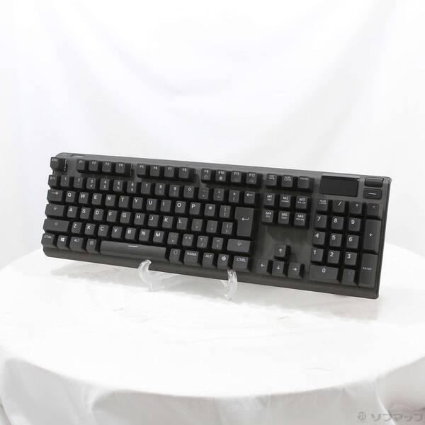 〔中古〕SteelSeries 64629 Apex Pro JP ゲーミングキーボード 赤軸〔34...