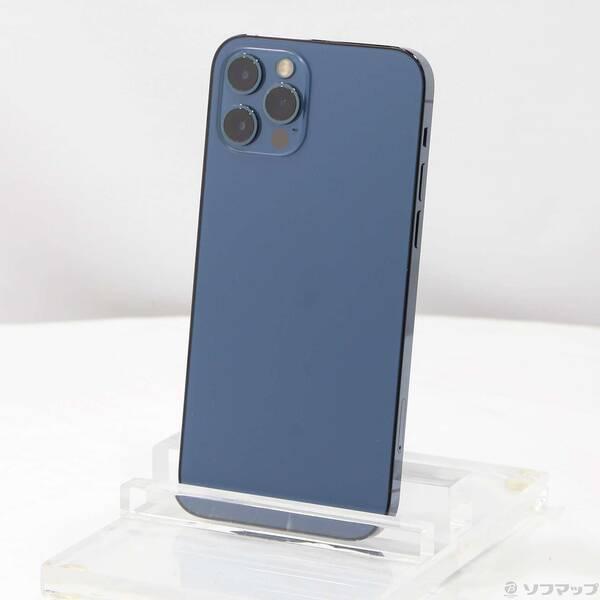 〔中古〕SoftBank iPhone12 Pro 128GB パシフィックブルー MGM83J／A...