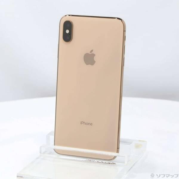〔中古〕Apple(アップル) iPhoneXS Max 64GB ゴールド MT6T2J／A So...