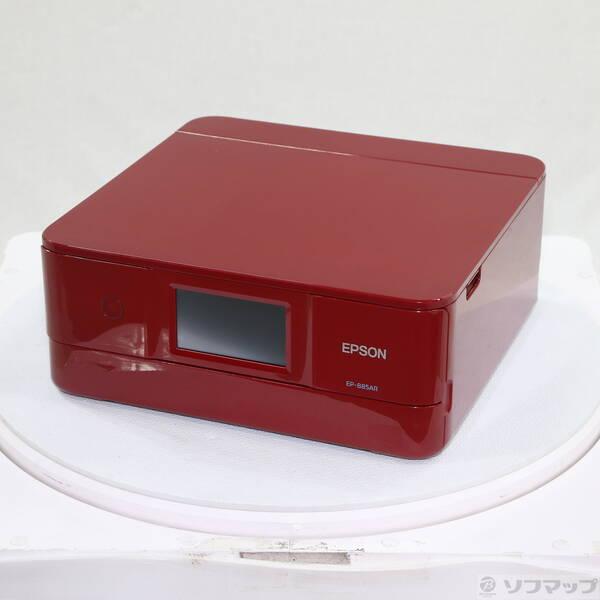 〔中古〕EPSON(エプソン) 〔展示品〕 EP-885AR レッド〔295-ud〕