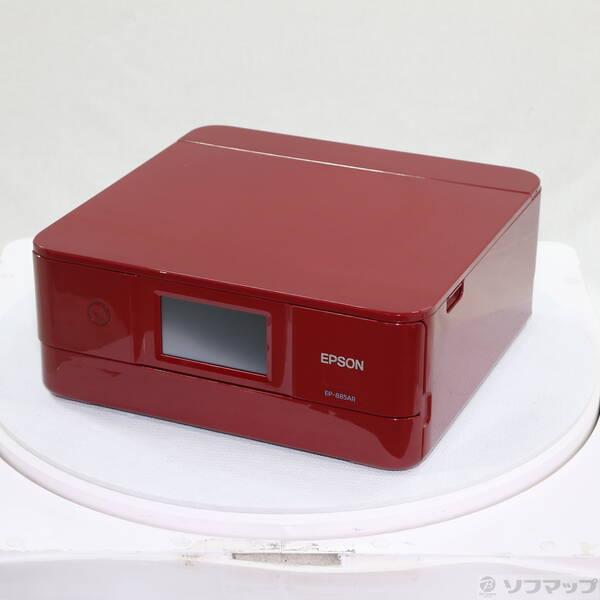 〔中古〕EPSON(エプソン) 〔展示品〕 EP-885AR レッド〔295-ud〕