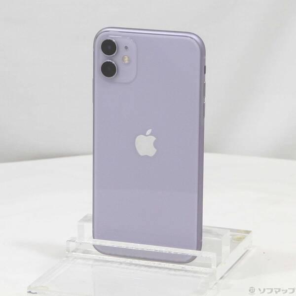 〔中古〕SoftBank iPhone11 128GB パープル MWM52J／A SoftBank...