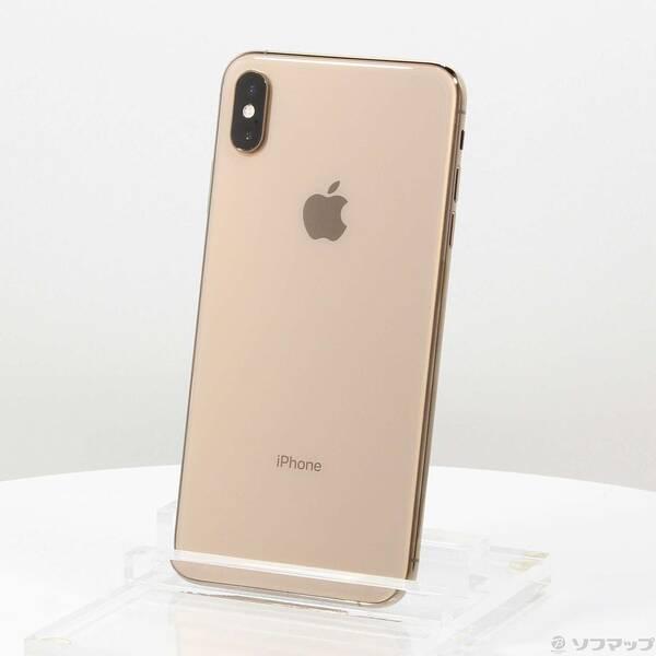 〔中古〕Apple(アップル) iPhoneXS Max 256GB ゴールド MT6W2J／A S...