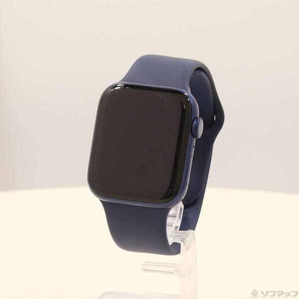 〔中古〕Apple(アップル) Apple Watch Series 6 GPS 44mm ブルーア...
