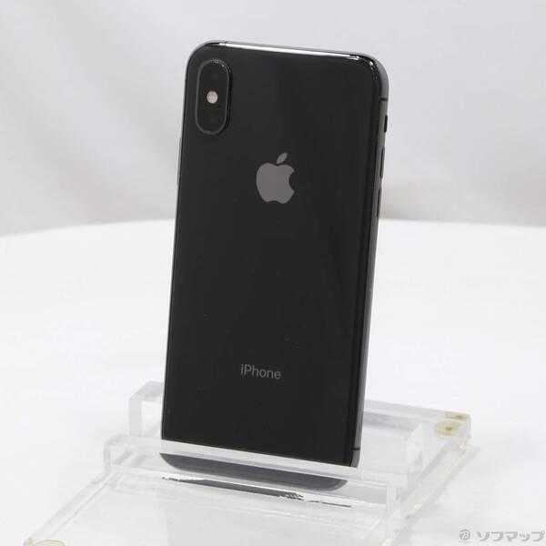 〔中古〕Apple(アップル) iPhoneXS 256GB スペースグレイ MTE02J／A SI...