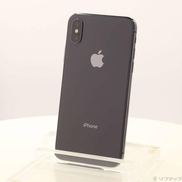 〔中古〕Apple(アップル) iPhoneX 256GB スペースグレイ NQC12J／A Sof...