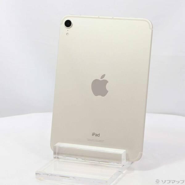 〔中古〕Apple(アップル) iPad mini 第6世代 256GB スターライト NK8H3J...
