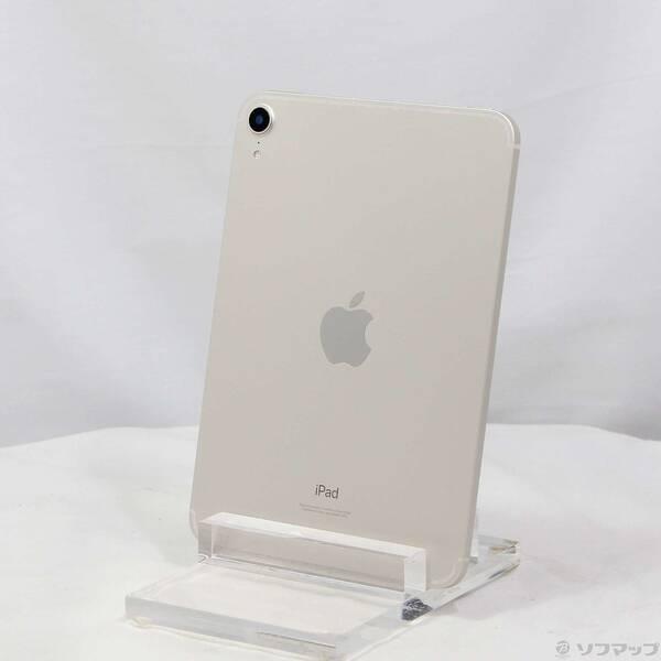 〔中古〕Apple(アップル) iPad mini 第6世代 64GB スターライト NK8C3J／...