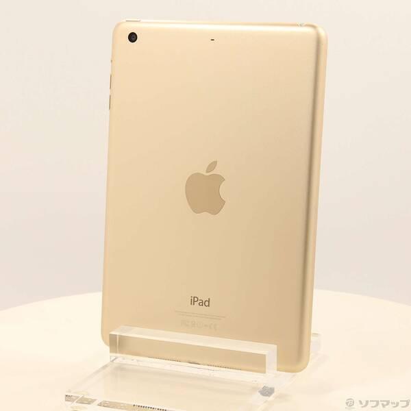 〔中古〕Apple(アップル) iPad mini 3 128GB ゴールド MGYK2J／A Wi...