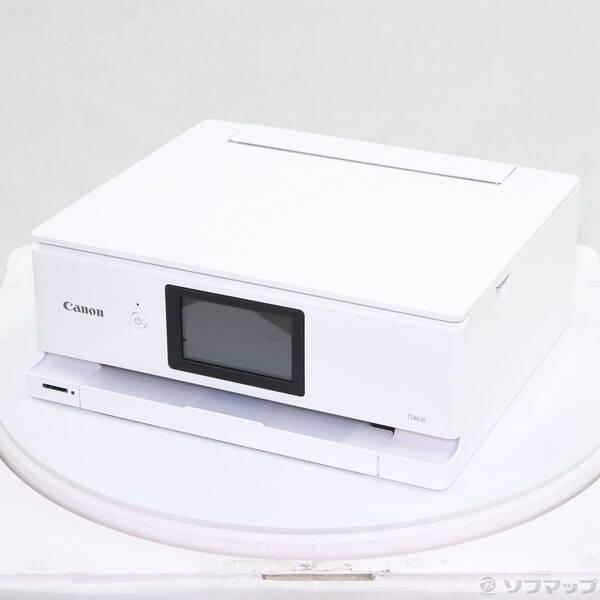 〔中古〕Canon(キヤノン) 〔展示品〕 PIXUS TS8630WH ホワイト〔295-ud〕