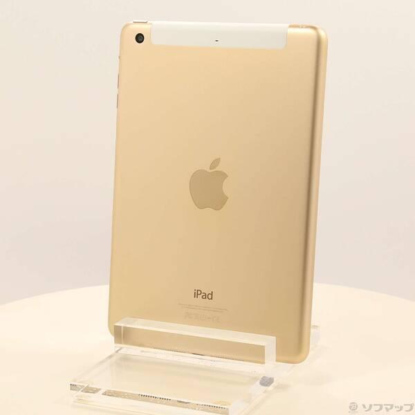 〔中古〕Apple(アップル) iPad mini 3 16GB ゴールド MGYR2J／A doc...