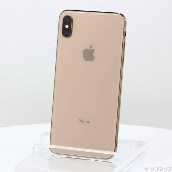 〔中古〕Apple(アップル) iPhoneXS Max 256GB ゴールド MT6W2J／A S...
