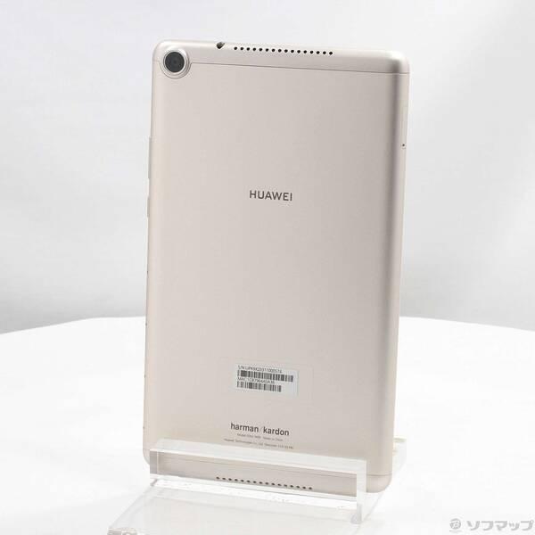 〔中古〕HUAWEI(ファーウェイ) MediaPad M5 lite 8 64GB シャンパンゴー...