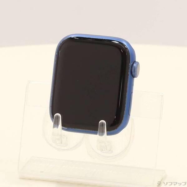 〔中古〕Apple(アップル) Apple Watch Series 7 GPS 45mm ブルーア...