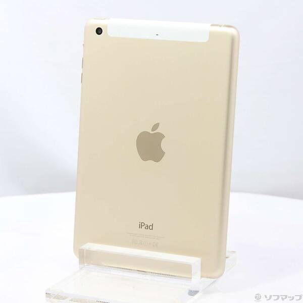 〔中古〕Apple(アップル) iPad mini 3 16GB ゴールド MGYR2J／A doc...