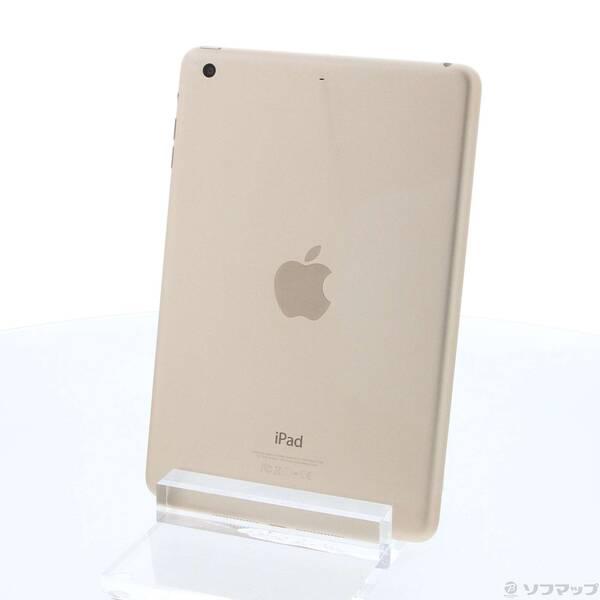 〔中古〕Apple(アップル) iPad mini 3 128GB ゴールド MGYK2J／A Wi...