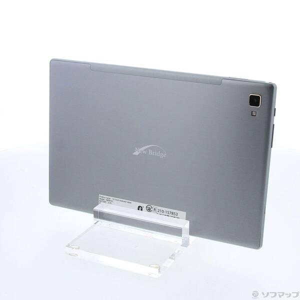 〔中古〕NEWBRIDGE Androidタブレット 64GB シルバー NB-TB101 Wi-F...