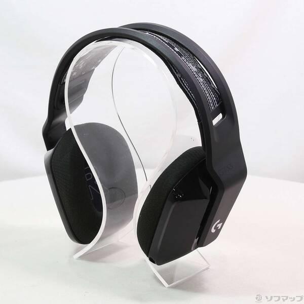 〔中古〕logicool(ロジクール) ゲーミングヘッドセット G733 ブラック〔344-ud〕