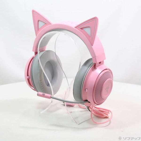 〔中古〕RAZER(レイザー) Kraken Kitty Quartz Pink RZ04-0298...