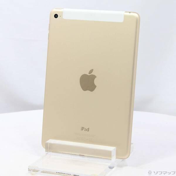 〔中古〕Apple(アップル) iPad mini 4 64GB ゴールド MK752J／A SIM...