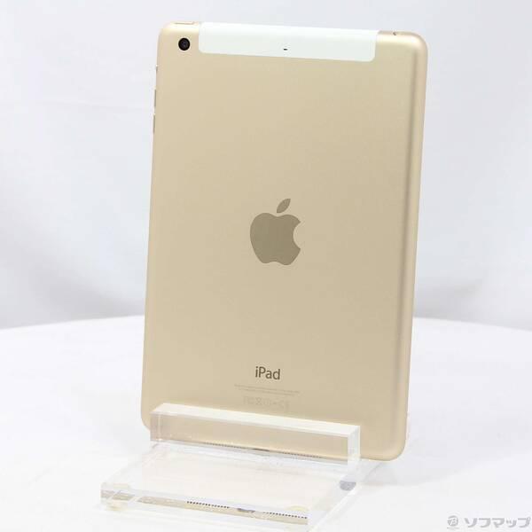 〔中古〕Apple(アップル) iPad mini 3 64GB ゴールド MGYN2J／A Sof...