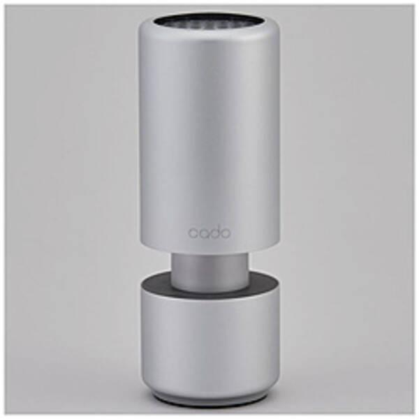〔中古〕カドー 〔展示品〕 空気清浄機 LEAF Portable シルバー MP-C30-SL ［...