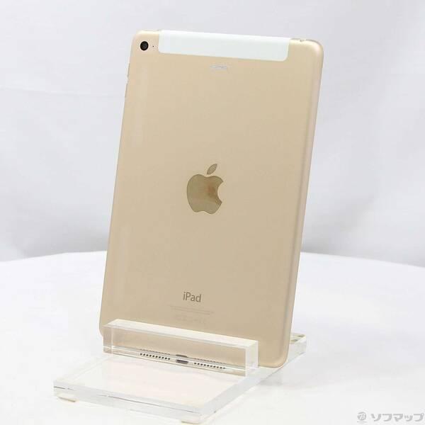 〔中古〕Apple(アップル) iPad mini 4 64GB ゴールド MK752J／A SIM...