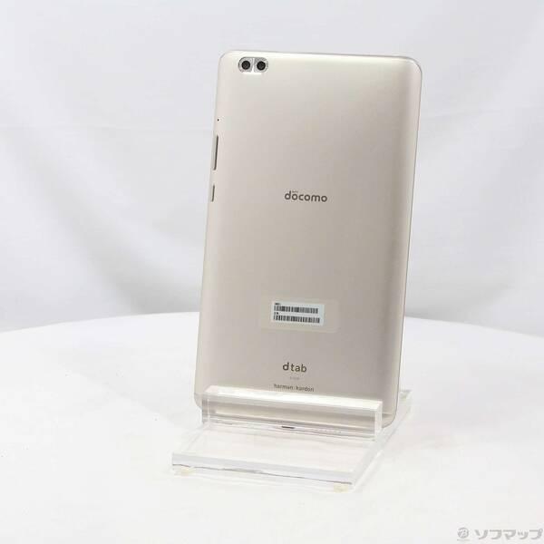 〔中古〕HUAWEI(ファーウェイ) dtab compact 32GB ゴールド d-02K do...