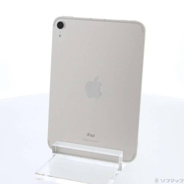 〔中古〕Apple(アップル) iPad mini 第6世代 256GB スターライト MK8H3J...