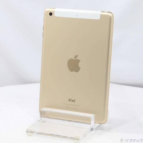〔中古〕Apple(アップル) iPad mini 3 16GB ゴールド MGYR2J／A doc...