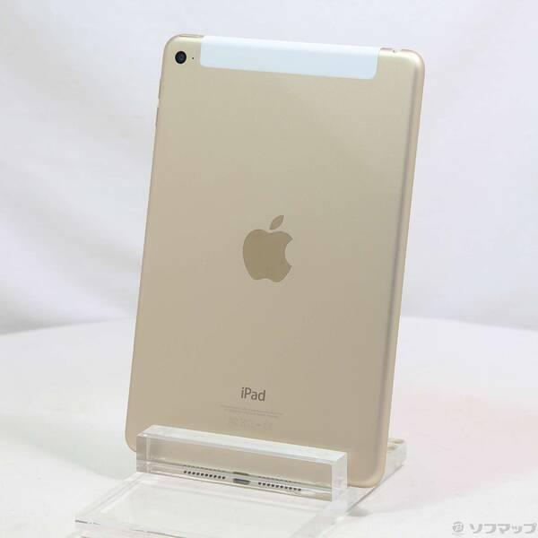 〔中古〕Apple(アップル) iPad mini 4 128GB ゴールド NK782J／A SI...