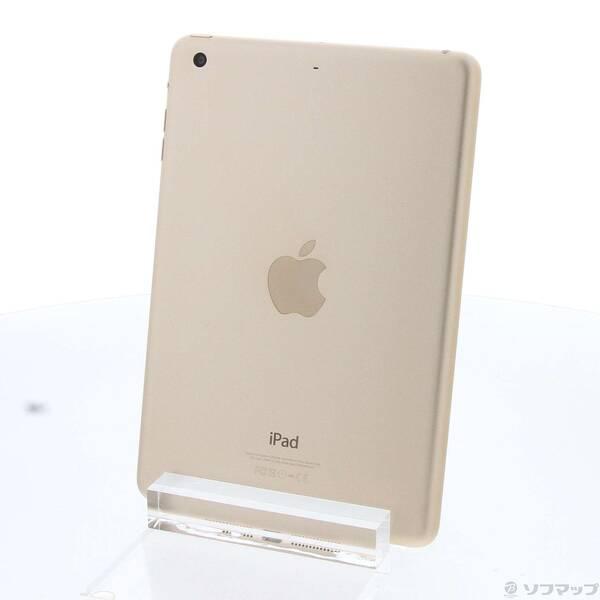 〔中古〕Apple(アップル) iPad mini 3 128GB ゴールド MGYK2J／A Wi...